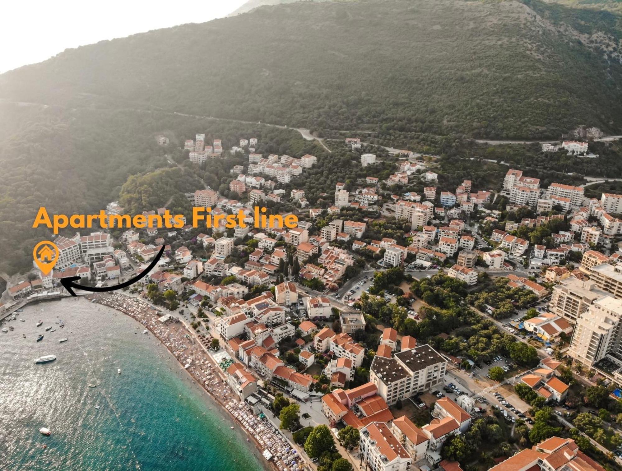 Apartments First Line Petrovac Exterior foto
